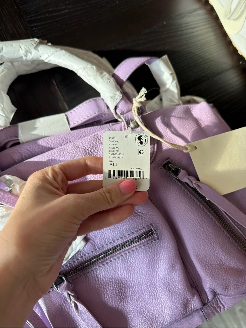 Free people We The Free Baby Emerson Tote Bag lilac
